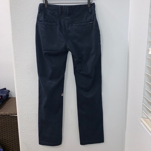 Navy Blue Volcom Pants - Picture 2 of 4